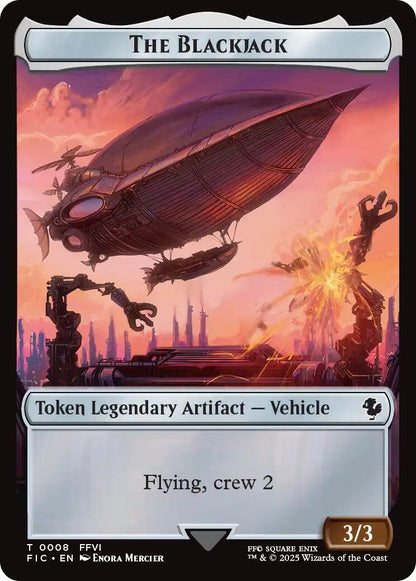 The Blackjack // The Monarch Double-Sided Token