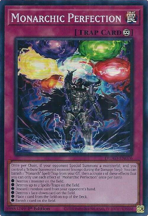 Monarchic Perfection