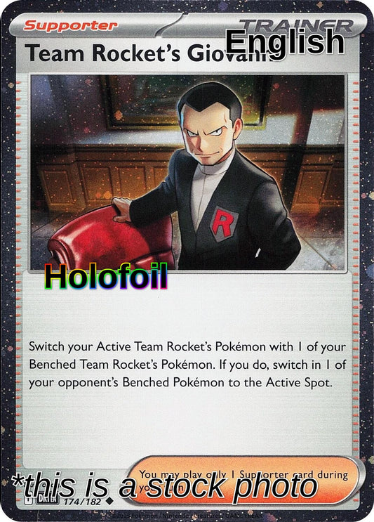 Team Rocket's Giovanni (Cosmos Holo)