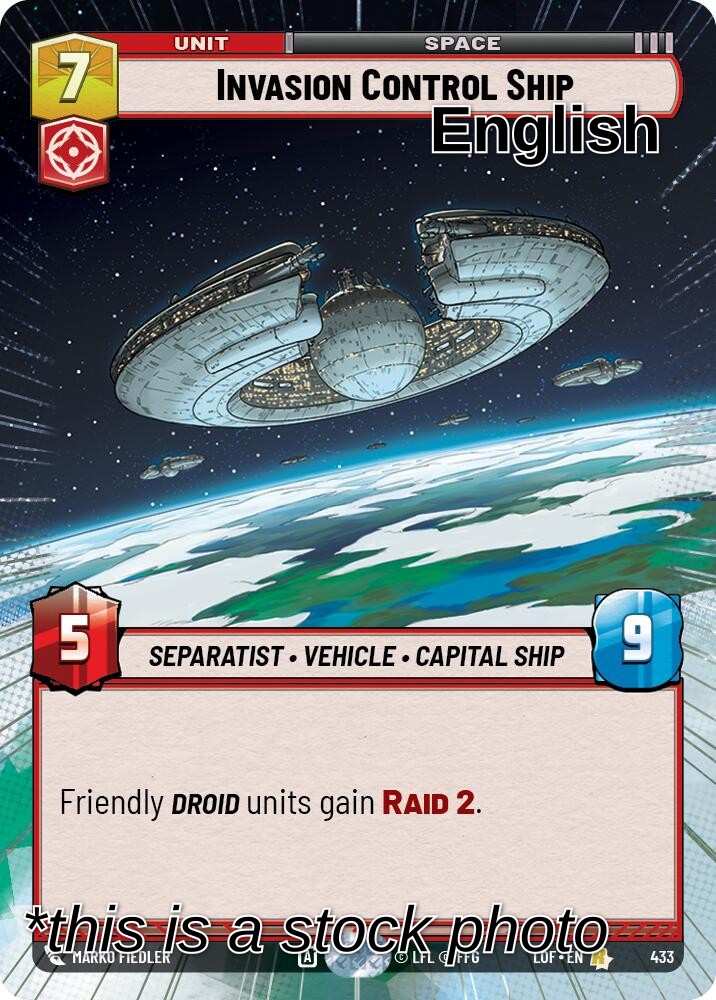 Invasion Control Ship (Hyperspace)