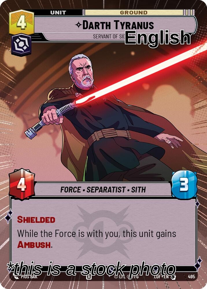 Darth Tyranus - Servant of Sidious (Hyperspace)