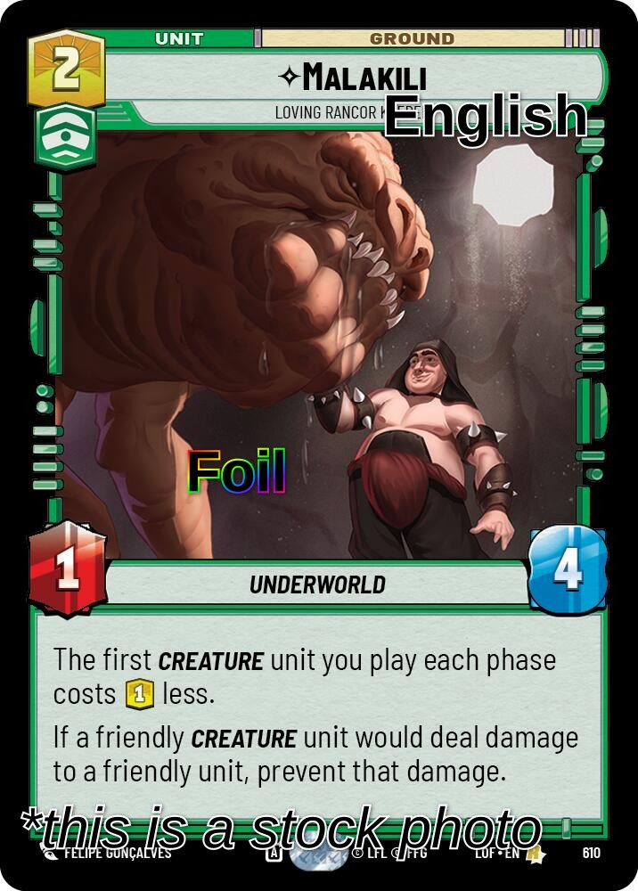 Malakili - Loving Rancor Keeper (Foil)