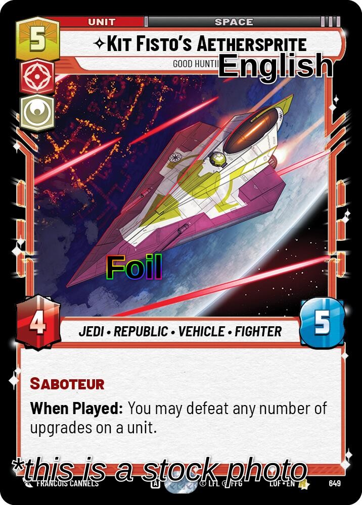 Kit Fisto's Aethersprite - Good Hunting (Foil)