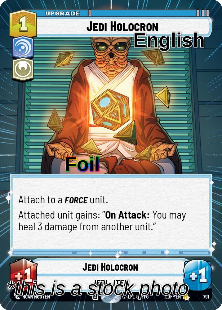 Jedi Holocron (Hyperspace Foil)