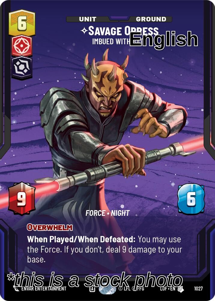 Savage Opress - Imbued With Hate (Prestige)