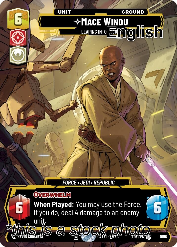Mace Windu - Leaping into Action (Prestige)