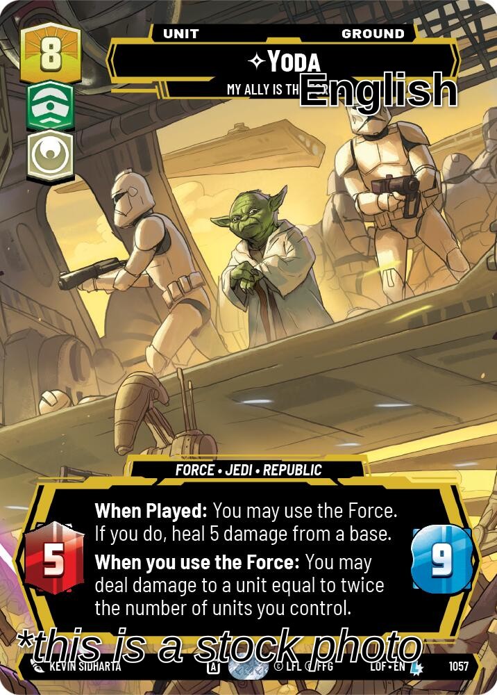 Yoda - My Ally is the Force (Prestige)