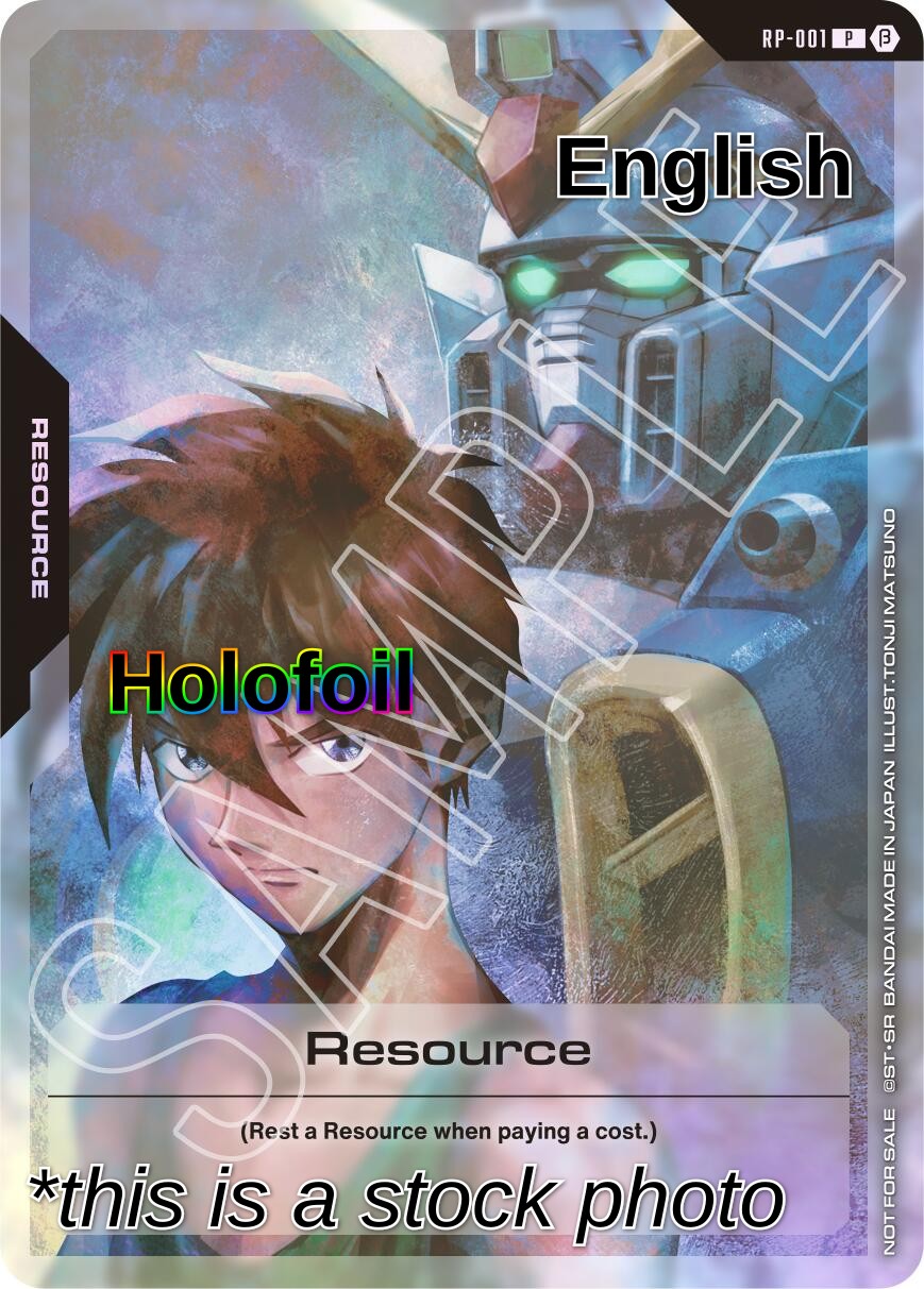 Resource (RP-001) (Edition Beta BANDAI TCG+ Store Trial Event)
