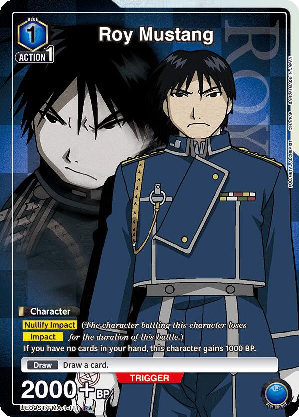 Roy Mustang (111) (R*) [UE09ST - UE09ST/FMA-1-111 - R*] - UE09ST: FULLMETAL ALCHEMIST Starter Deck