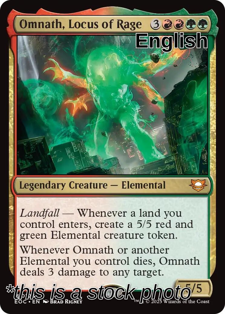 Omnath, Locus of Rage