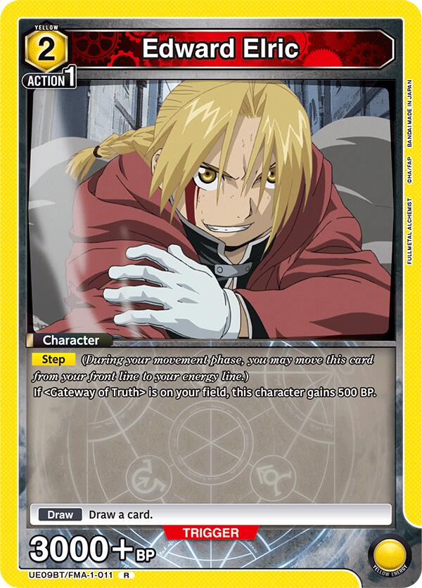 Edward Elric (011) [UE09BT - UE09BT/FMA-1-011 - R] - UE09BT: FULLMETAL ALCHEMIST
