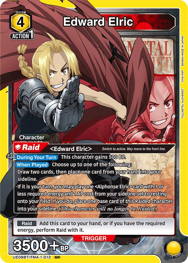 Edward Elric (012) [UE09BT - UE09BT/FMA-1-012] - UE09BT: FULLMETAL ALCHEMIST
