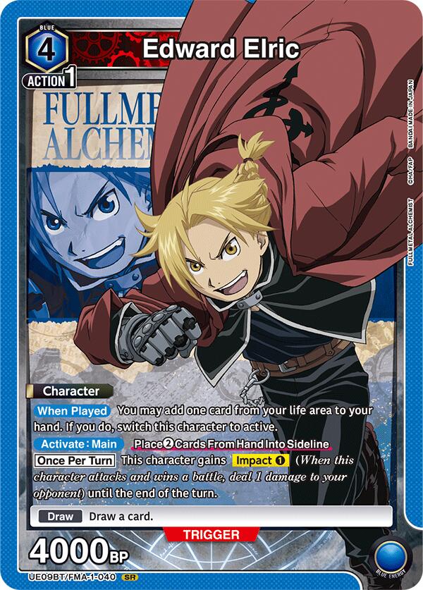 Edward Elric (040) [UE09BT - UE09BT/FMA-1-040 - SR] - UE09BT: FULLMETAL ALCHEMIST