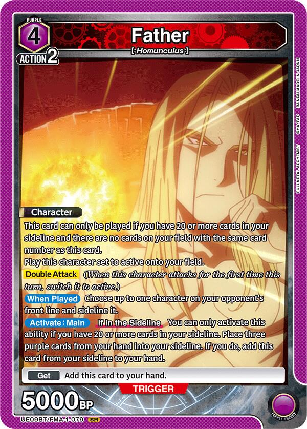 Father (079) [UE09BT - UE09BT/FMA-1-079 SR] - UE09BT: FULLMETAL ALCHEMIST