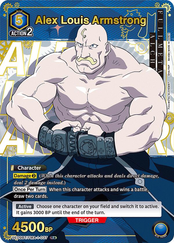 Alex Louis Armstrong (037) (R*) [UE09BT - UE09BT/FMA-1-037] - UE09BT: FULLMETAL ALCHEMIST