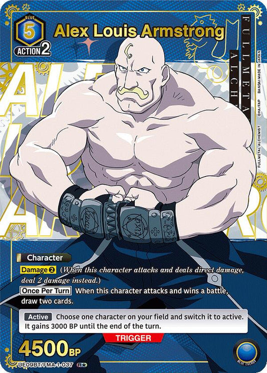 Alex Louis Armstrong (037) (R*) [UE09BT - UE09BT/FMA-1-037] - UE09BT: FULLMETAL ALCHEMIST