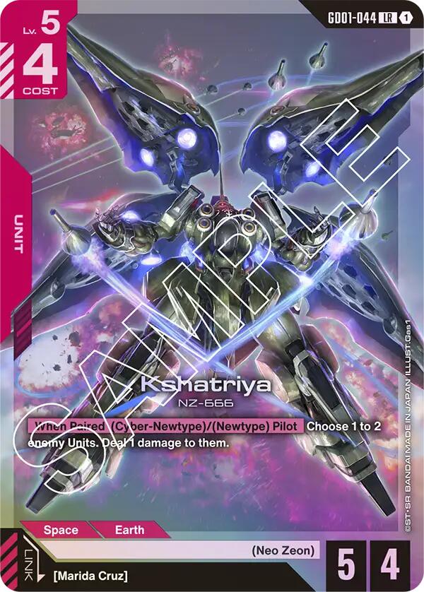 Kshatriya (GD01-044) [GD01 - GD01-044 - LR] - Newtype Rising