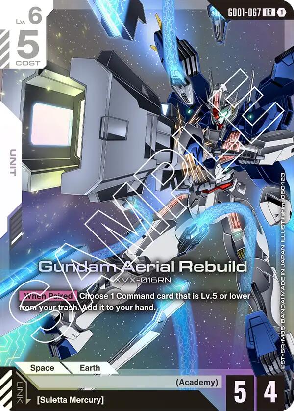 Gundam Aerial Rebuild [GD01 - GD01-067] - Newtype Rising