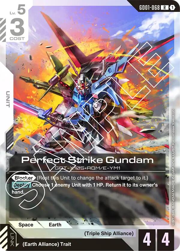 Perfect Strike Gundam [GD01 - GD01-068 R] - Newtype Rising