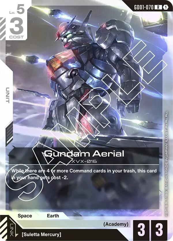 Gundam Aerial [GD01 - GD01-070] - L'Ascesa dei Newtype