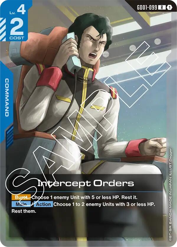 Intercept Orders [GD01 - GD01-099]