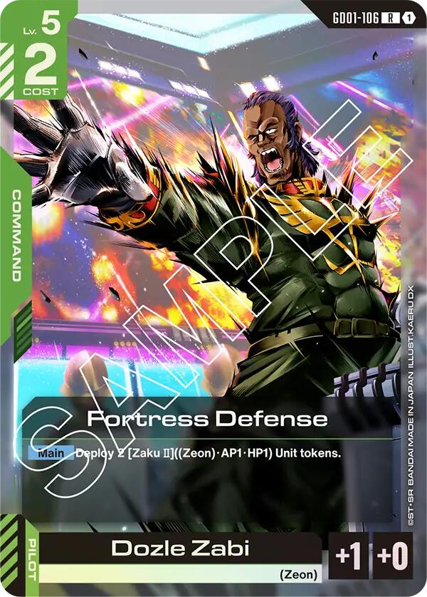 Fortress Defense [GD01 - GD01-106]