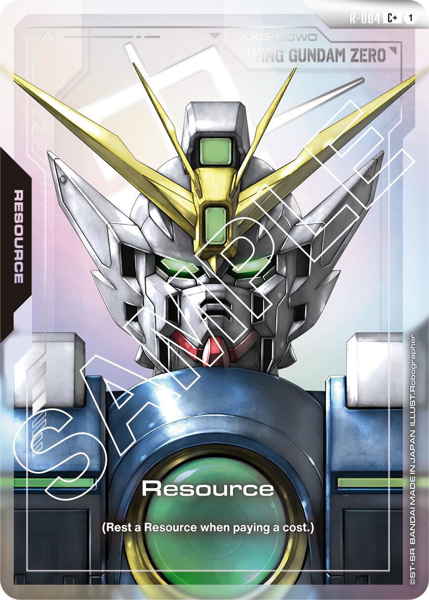 Resource (R-004) (C+) [GD01 - R-004 - C+] - Newtype Rising