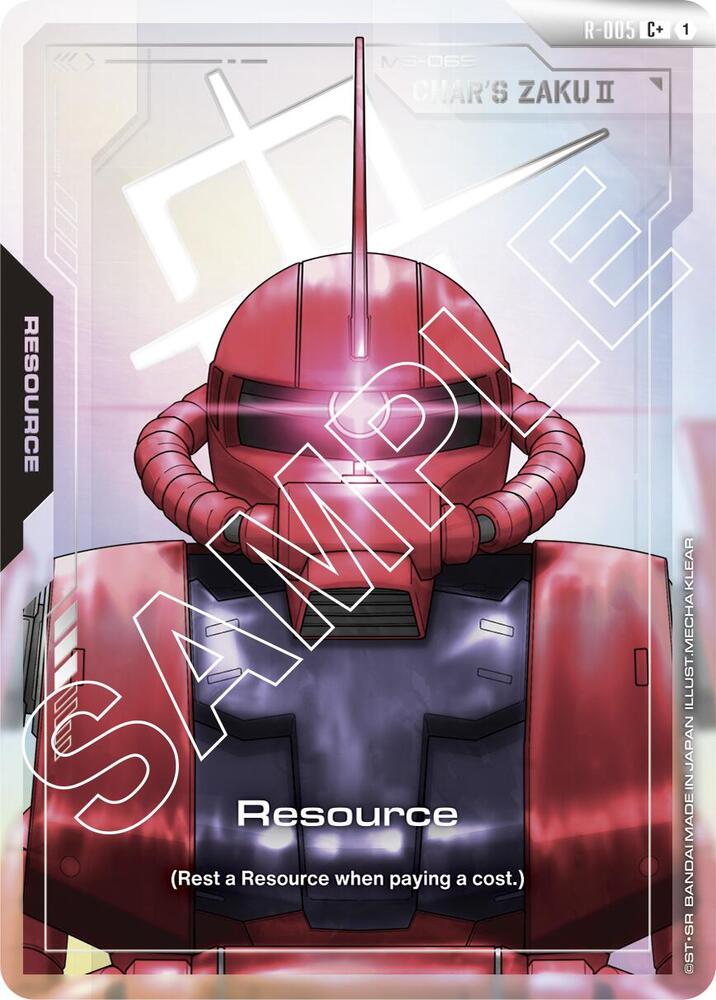 Resource (R-005) (C+) [GD01 - R-005] - Newtype Rising