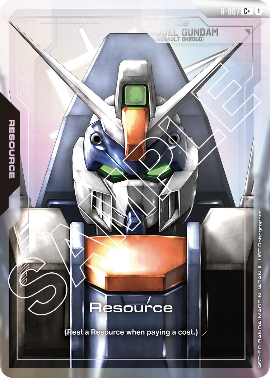 Resource (R-007) (C+) [GD01 - R-007] - Newtype Rising