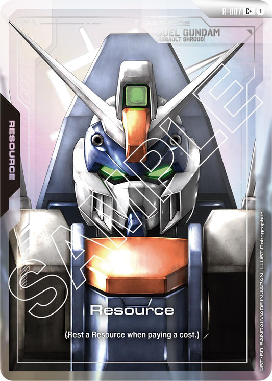 Resource (R-007) (C+) [GD01 - R-007] - Newtype Rising