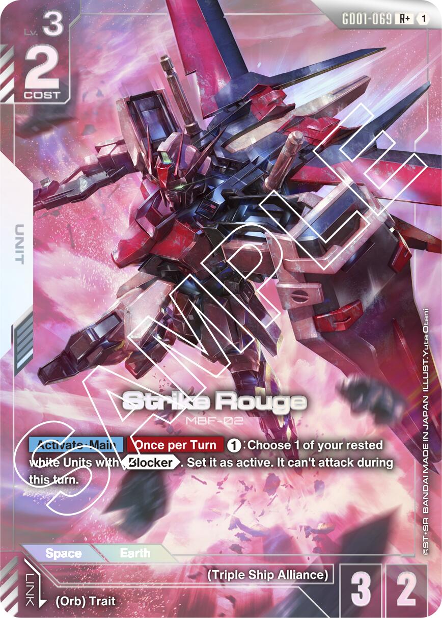 Strike Rouge (R+) [GD01 - GD01-069 - R+] - Newtype Rising
