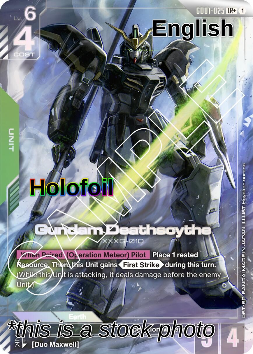 Gundam Deathscythe (GD01-025) (LR+)