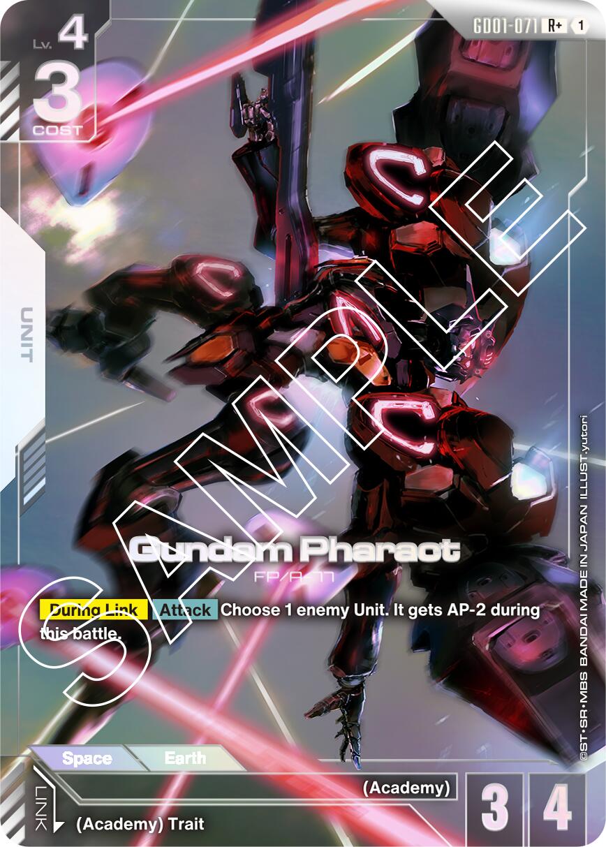 Gundam Pharact (R+) [GD01 - GD01-071 - R+] - Newtype Rising