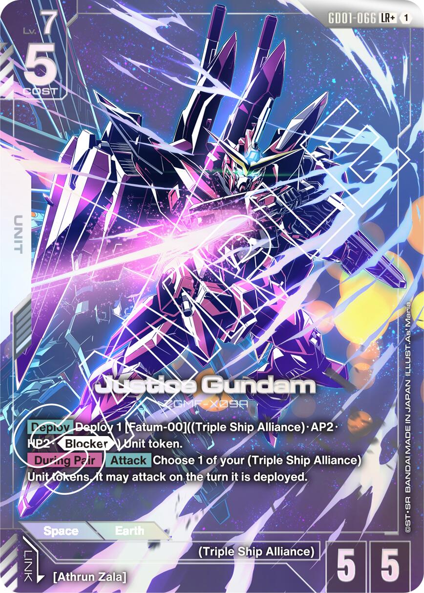 Justice Gundam (LR+) [GD01 - GD01-066] - L'Ascension des Newtypes