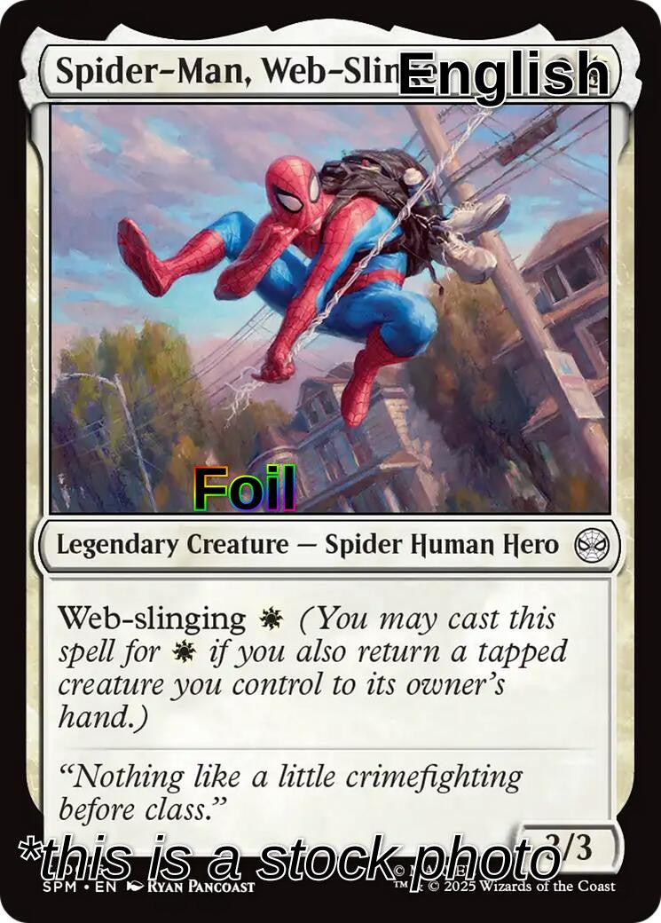Spider-Man, Web-Slinger