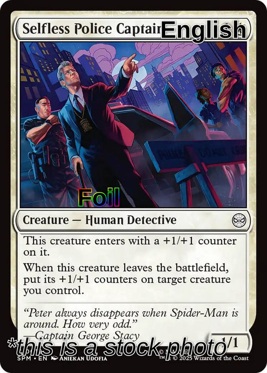 Selfless Police Captain