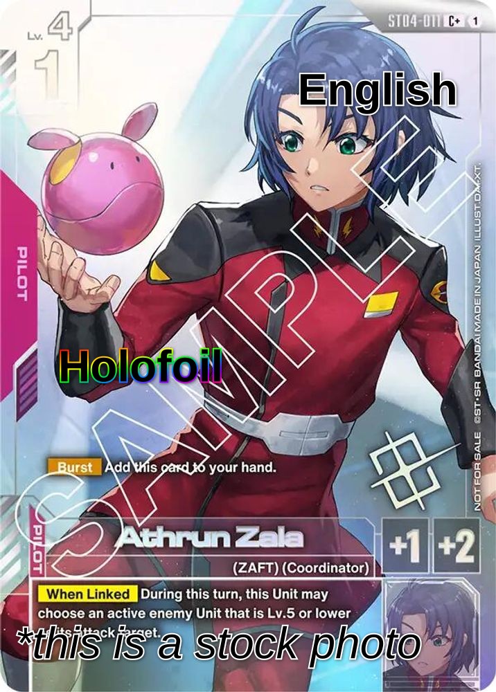 Athrun Zala (Store Tournament Winner Pack 01)