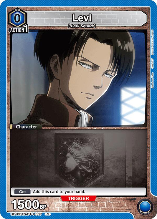 Levi (007) (Box Topper Foil) [UE10BT - UE10BT/AOT-1-007]