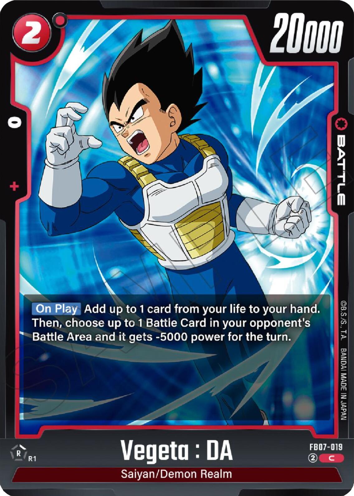Vegeta : DA - FB07-019