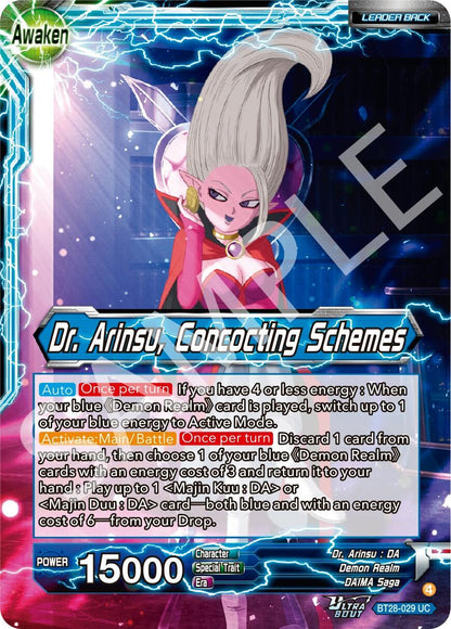 Dr. Arinsu // Dr. Arinsu, Concocteur de stratagèmes [BT28 - BT28-029] - Choc prismatique