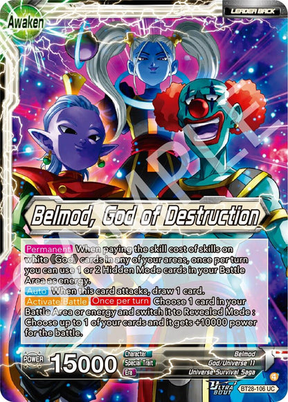 Belmod // Belmod, God of Destruction [BT28 - BT28-106 - Uncommon] - Prismatic Clash