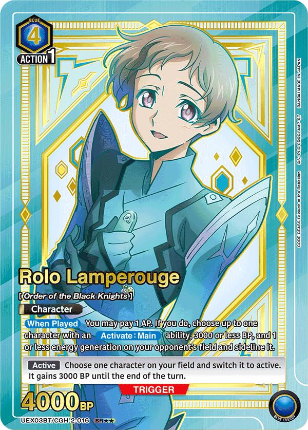 Rolo Lamperouge (016) (SR**) [UEX03BT - UEX03BT/CGH-2-016]
