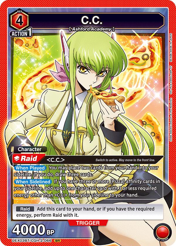 C.C. (066) [UEX03BT - UEX03BT/CGH-2-066 SR] - UEX03BT: CODE GEASS: Lelouch of the Rebellion Vol.2