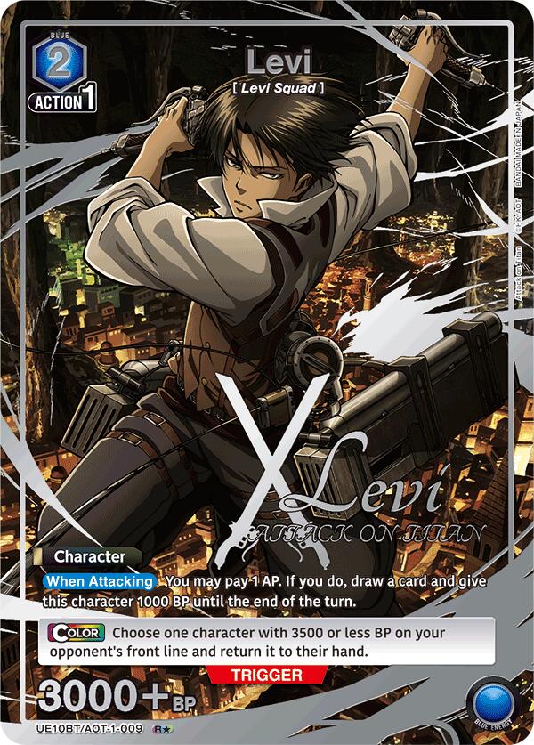 Levi (009) (R*) [UE10BT - UE10BT/AOT-1-009] - UE10BT : L'Attaque des Titans