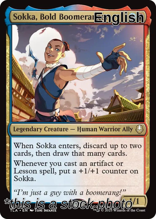 Sokka, Bold Boomeranger