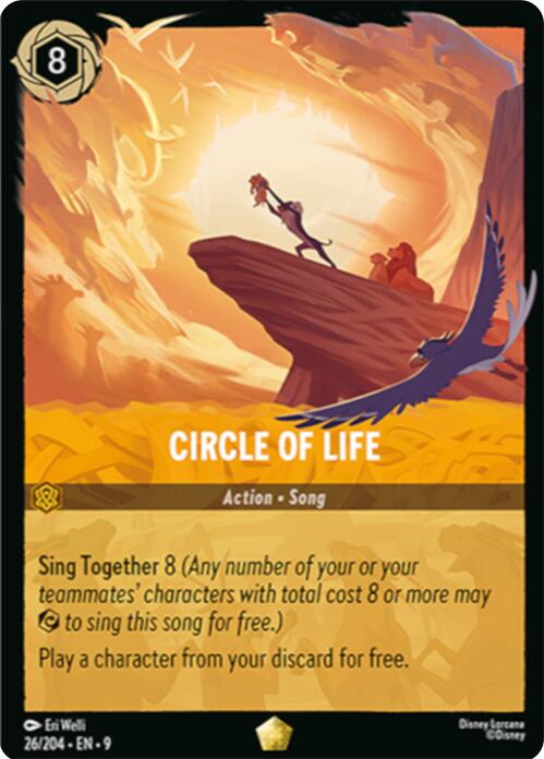 Circle of Life [9 - 26/204 - Legendary] - Fabled