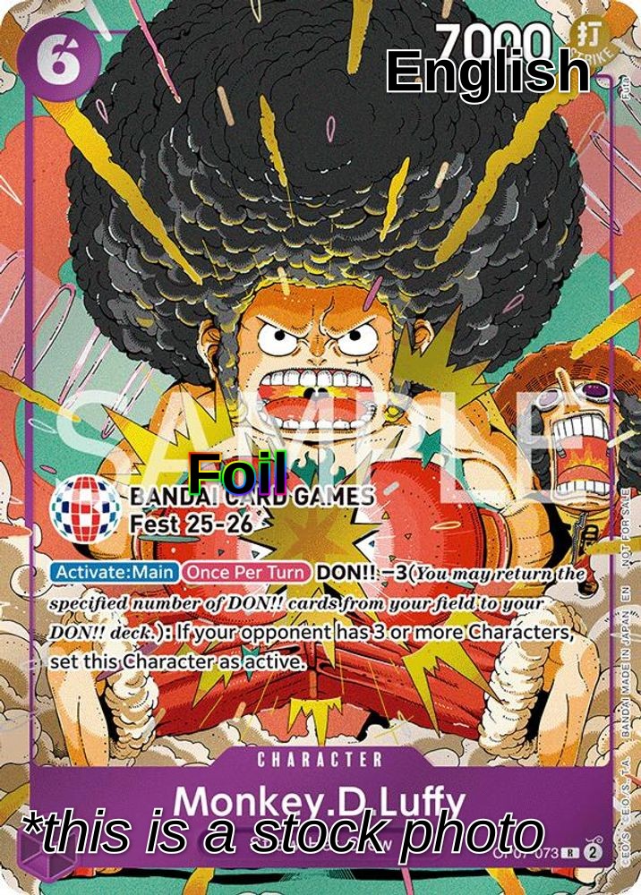 Monkey.D.Luffy (BANDAI Card Games Fest 25-26)