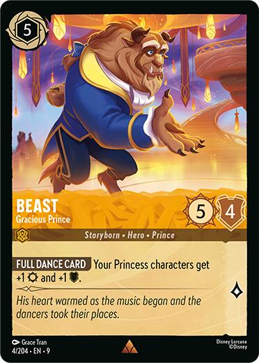 Beast - Gracious Prince [9 - 4/204 - Rare] - Fabled