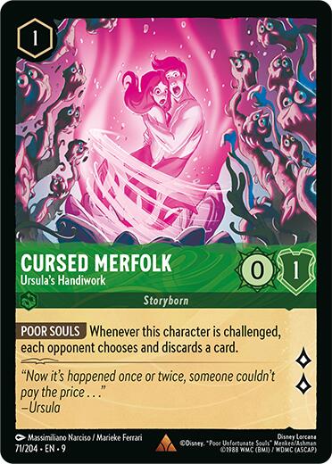 Cursed Merfolk - Ursula's Handiwork [9 - 71/204]