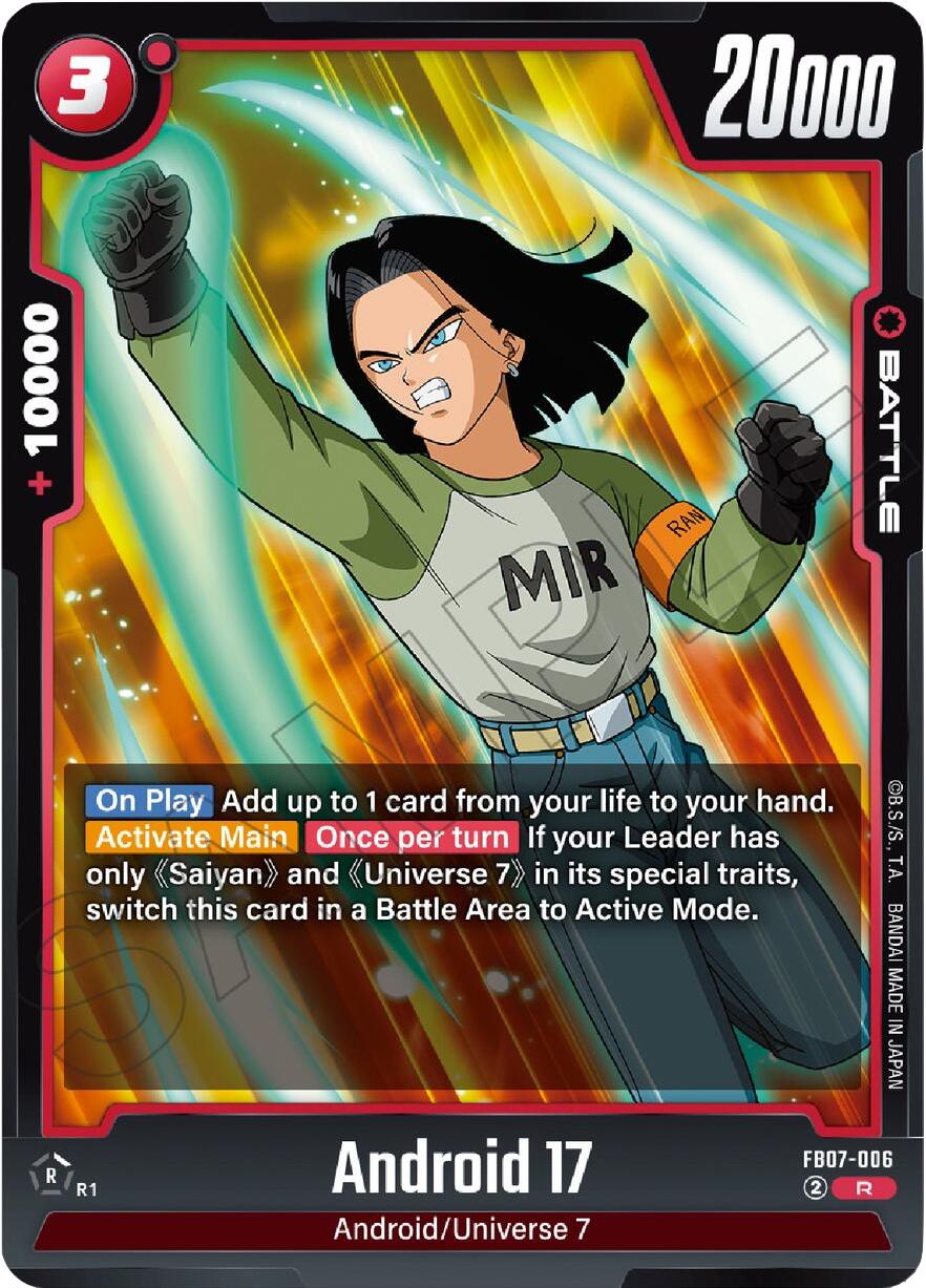 Android 17 - FB07-006 [FB07 - FB07-006]